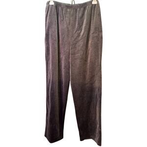 NWT VTG Liz Claiborne Lizsport Petite Pants Sz Small Gray Tweed Herringbone NWT